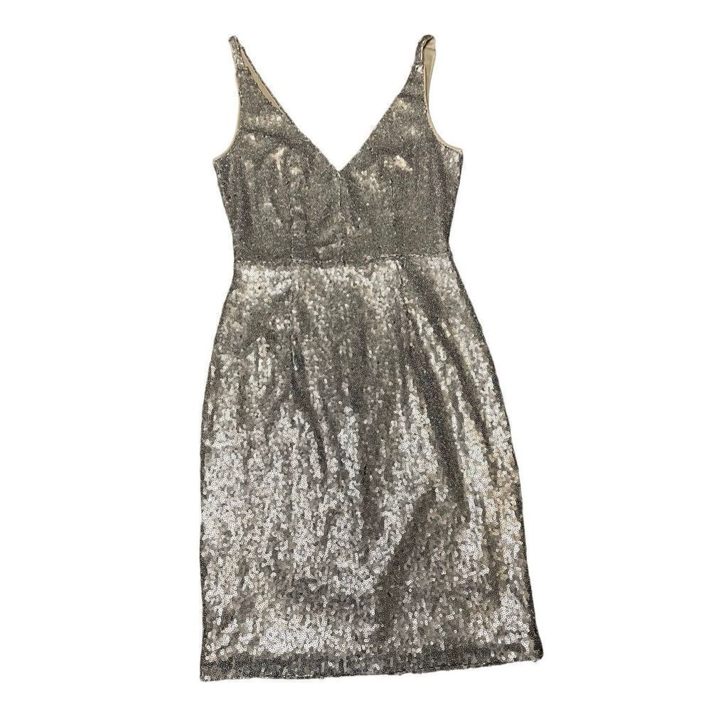 Lulus bronze sequins bodycon dress, Size XS
